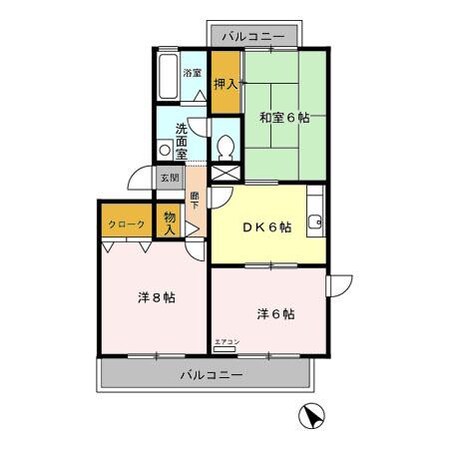 長浦駅 徒歩7分 1階の物件間取画像